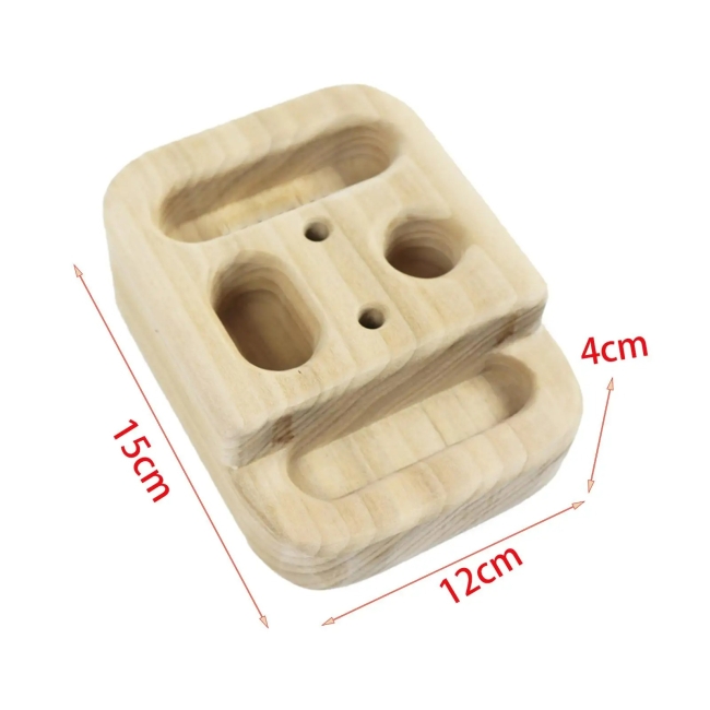 The Pulling Block – Portable No-Hang Finger Trainer &amp; Edge Lift for Climbers