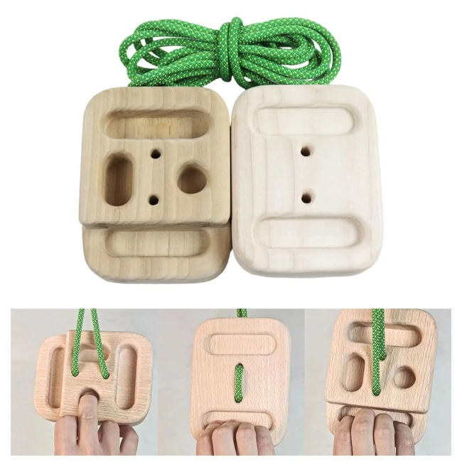 The Pulling Block – Portable No-Hang Finger Trainer & Edge Lift for Climbers