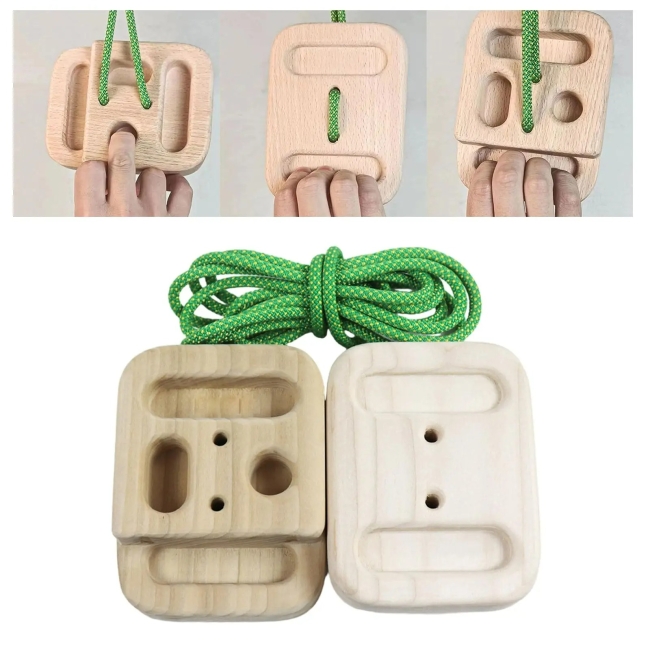 The Pulling Block – Portable No-Hang Finger Trainer &amp; Edge Lift for Climbers